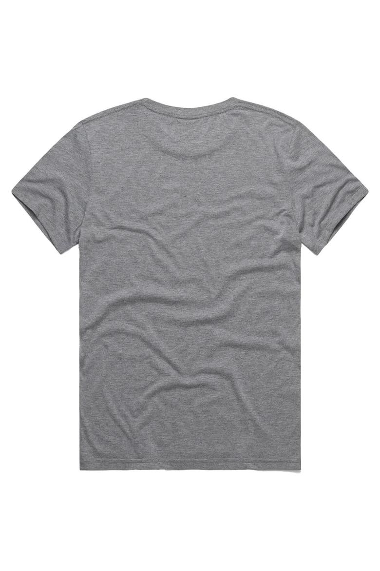 Men's Homage  Gray Dallas Cowboys NFL x Grateful Dead Tri-Blend T-Shirt, Alternate, color, Gray