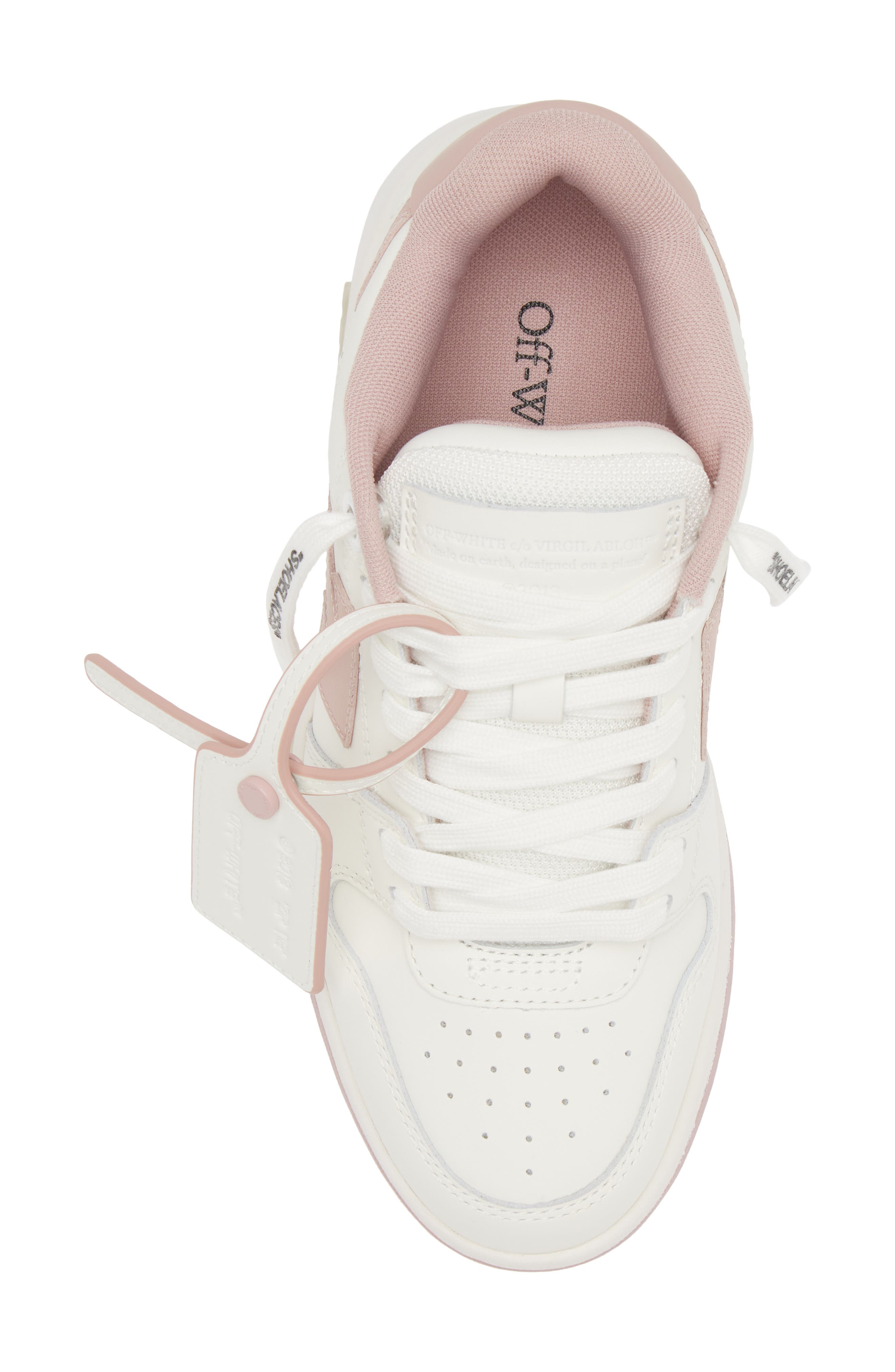 Out of Office Sneaker, Alternate, color, WHITE PINK