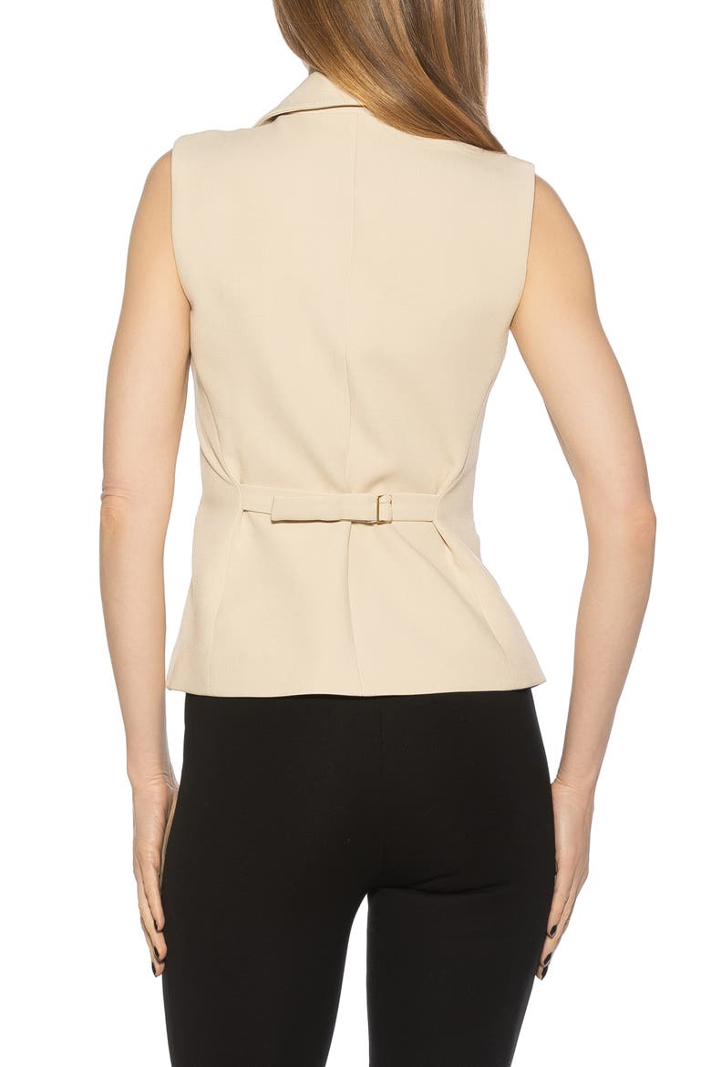 Kai Peak Lapel Vest, Alternate, color, OAT