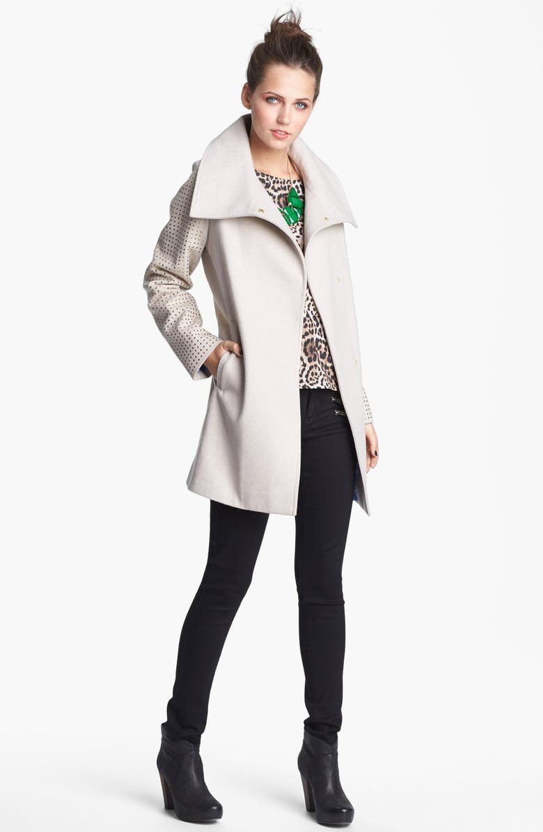 Jou Jou Studded Coat, Alternate, color,