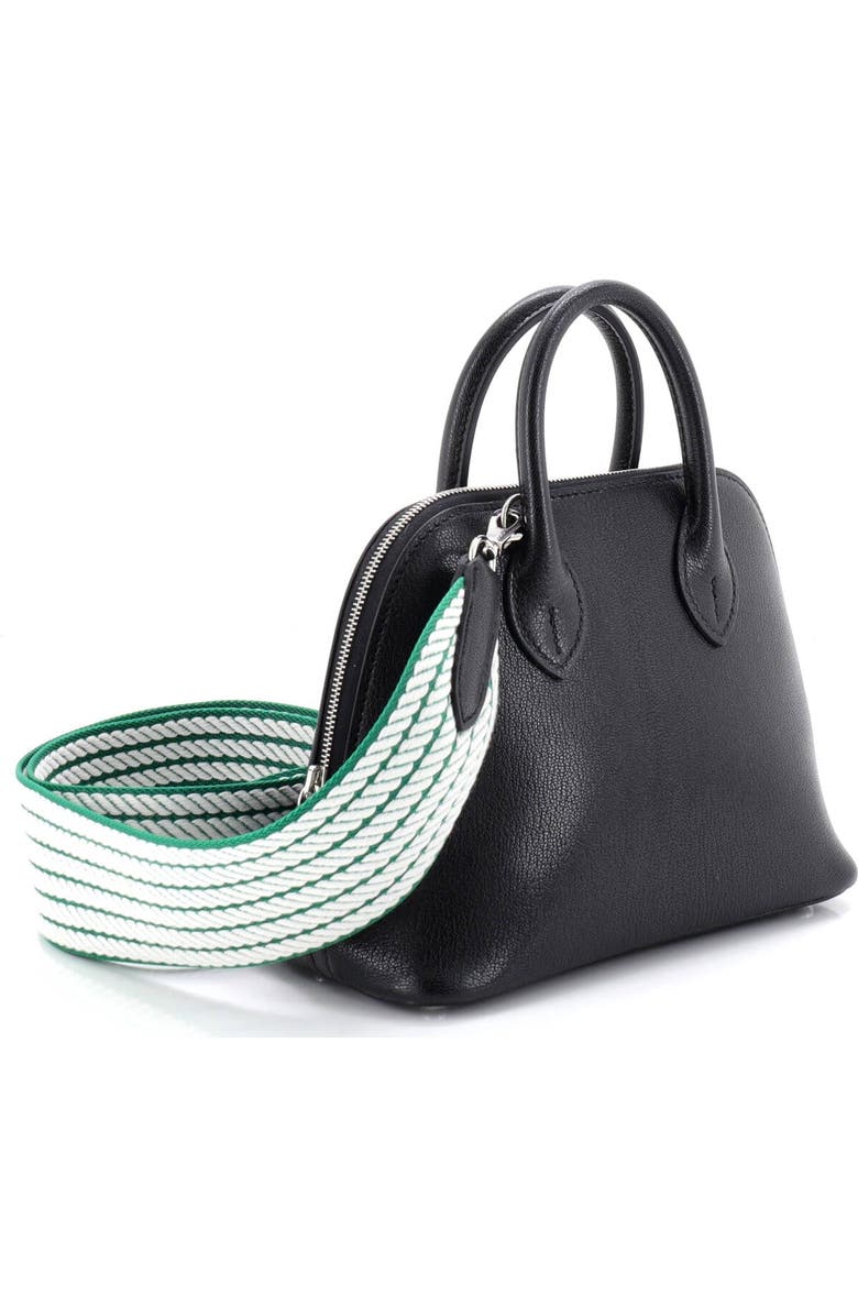 Pre-Owned Hermes Sangle Bolide 1923 Bag Chevre Chamkila Mini, Alternate, color, Noir