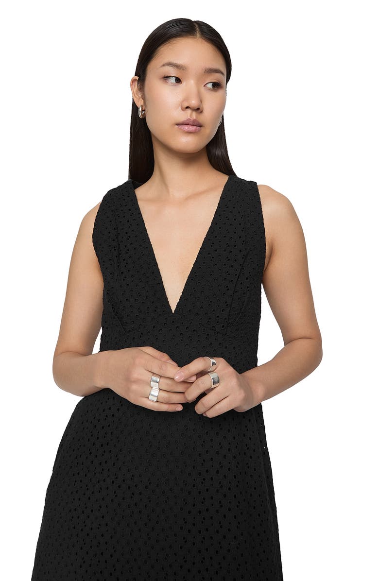 Rebecca Minkoff Naya Eyelet Sundress, Alternate, color, 