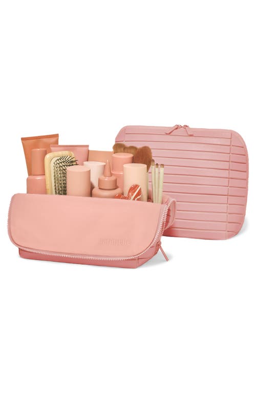 Parallelle The Large Check-in Traveler Toiletry Kit In Pink