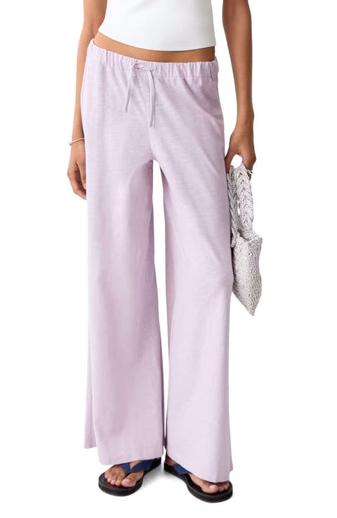 <p>Kids' Straight Leg Cotton Jersey Trousers</p>