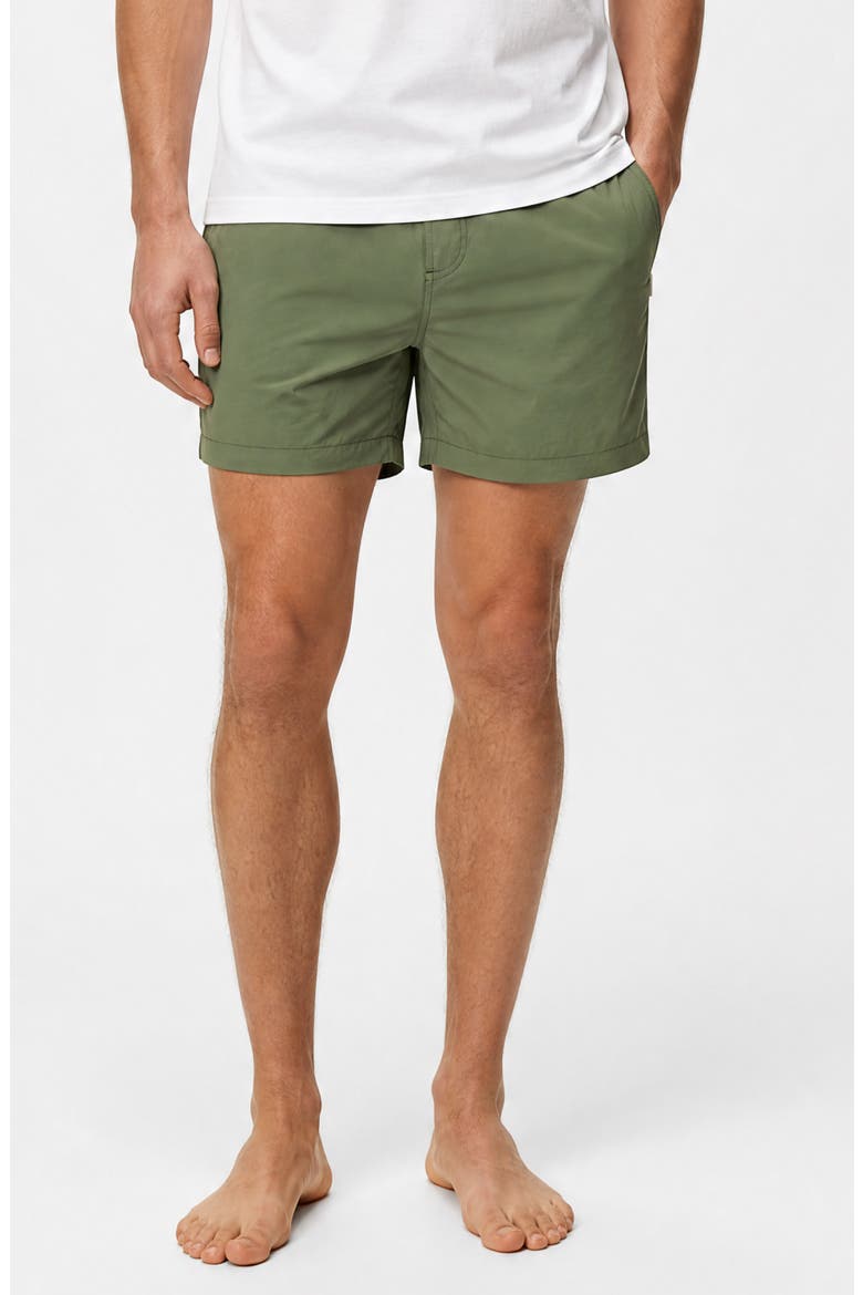 Swim Trunks, Main, color, OLIVE