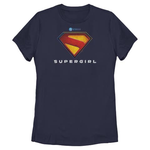 Women's Supergirl New Official Logo  Graphic T-Shirt