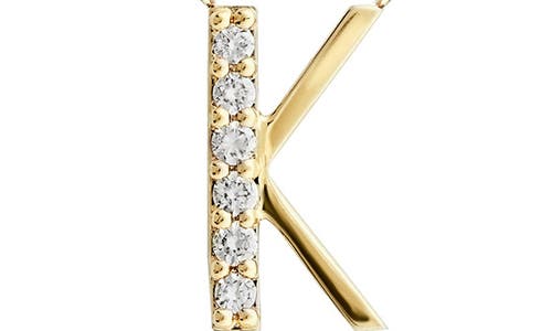 Lana 14k Gold Initial Pendant Necklace In Gold