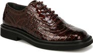 Franco Sarto Audrey Croc Embossed Wingtip Oxford