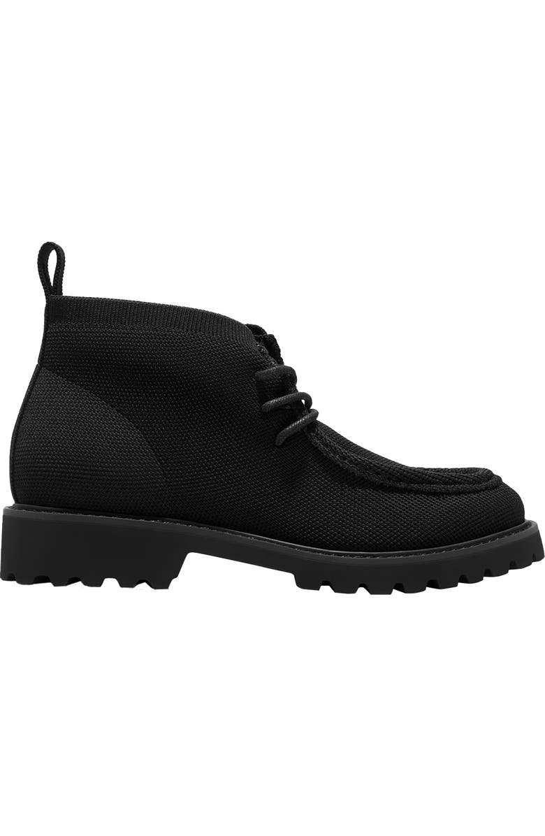 VIVAIA Round-Toe Lug Sole Ankle Boots, Alternate, color, Black