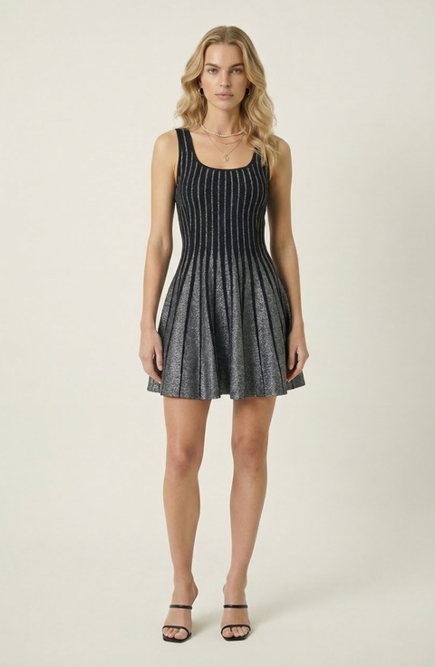 Sleeveless Knit Mini Dress