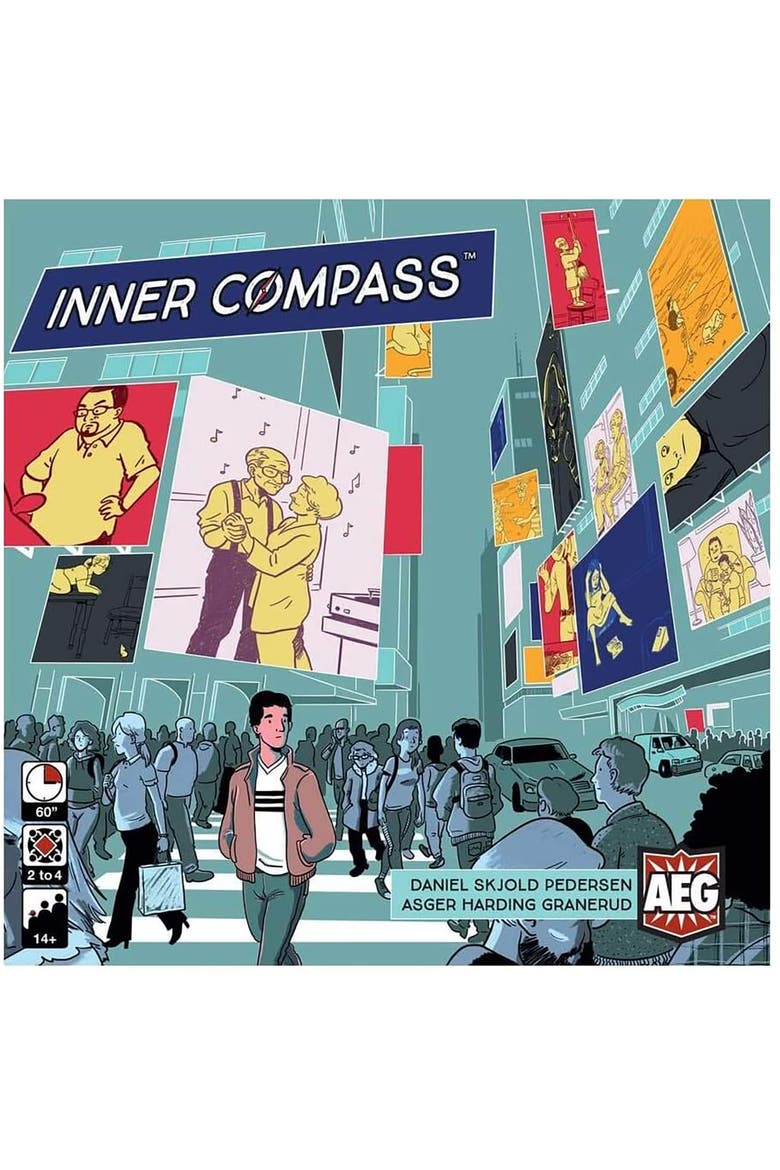 Inner Compass Board Game, Ages 14+, Alternate, color, Multicolored