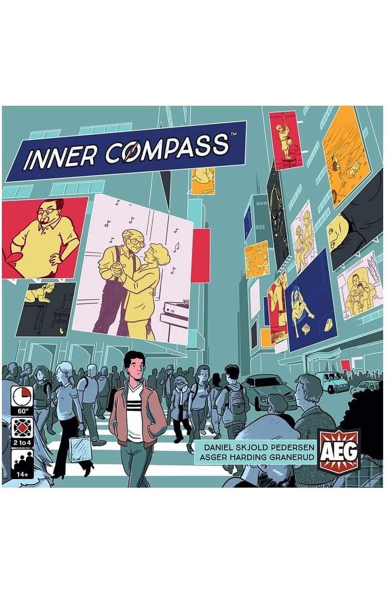 Alderac Entertainment Group (AEG) Inner Compass Board Game, Ages 14+, Alternate, color, Multicolored