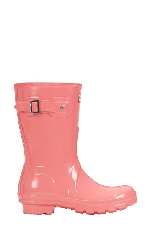 HUNTER HUNTER ORIGINAL TOUR SHORT GLOSS PACKABLE RAIN BOOT 