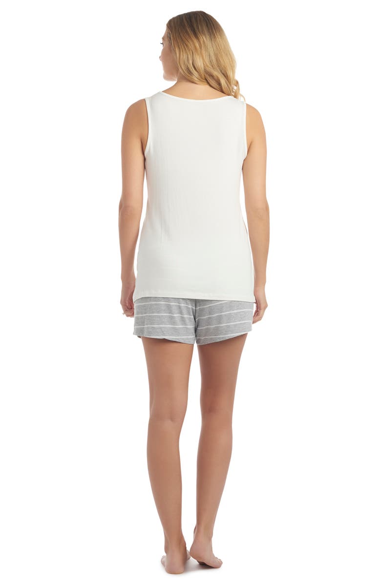 Everly Grey Adaline During & After 5-Piece Maternity/Nursing Sleep Set, Alternate, color,