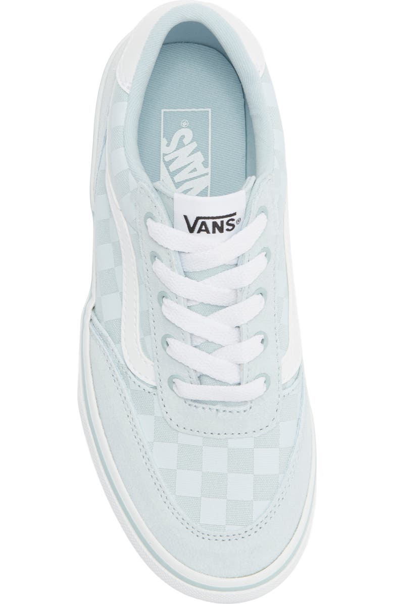 Vans Kids' Brooklyn Sneaker, Alternate, color, Check Textile Dawn Mist