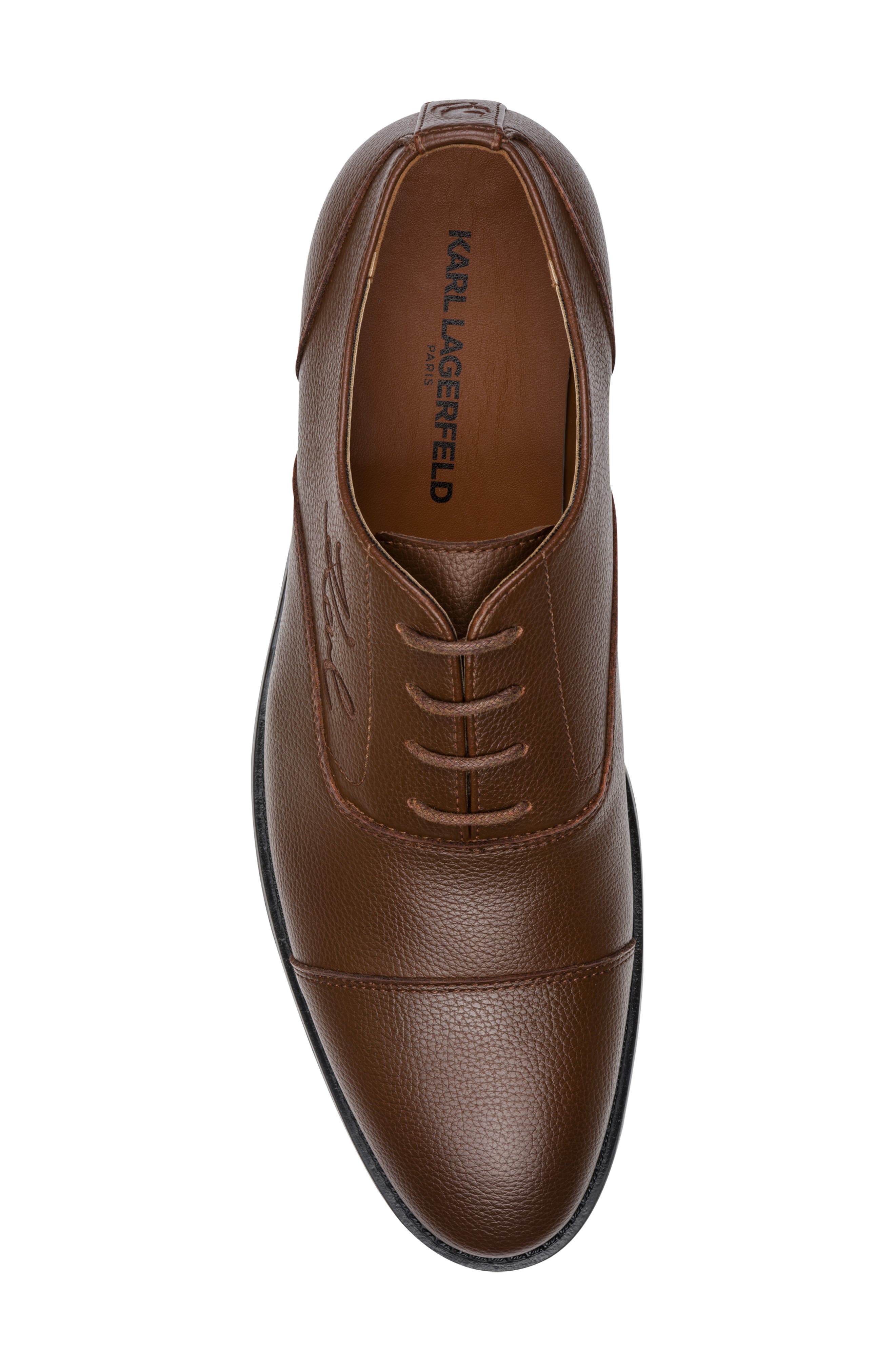 Firmin Cap Toe Oxford, Alternate, color, COGNAC