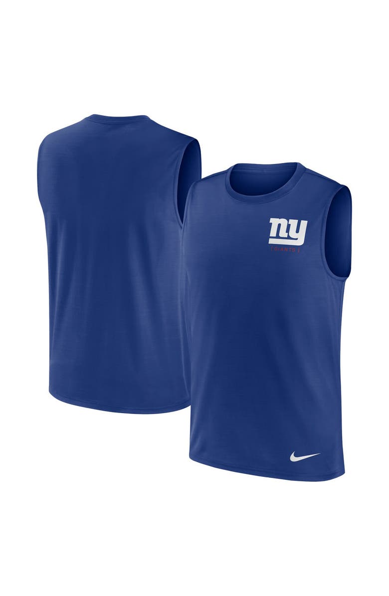 Nike Men's Nike Royal New York Giants Muscle Tank Top, Main, color, Royal
