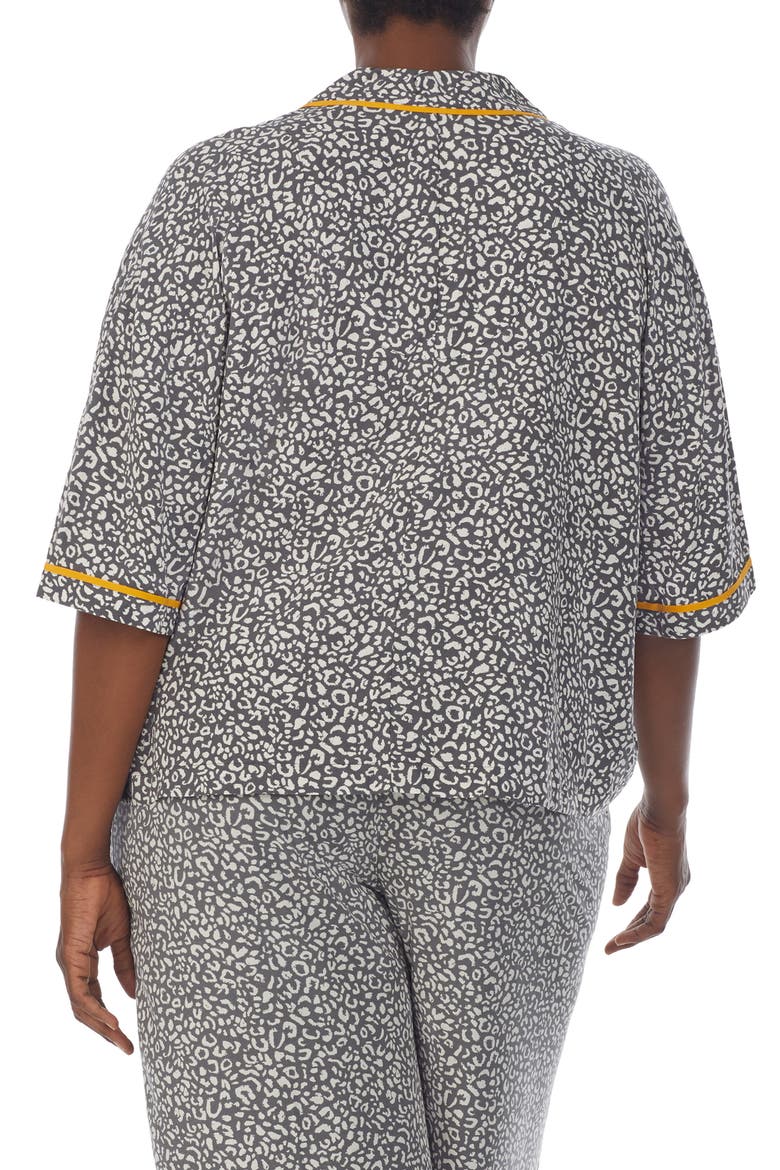 Pajama Top, Alternate, color, GREY PRINT