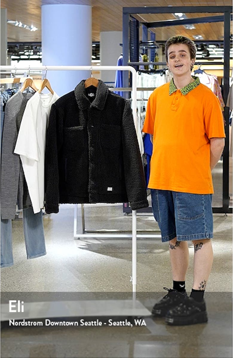 Janson Faux Shearling Trucker Jacket, sales video thumbnail