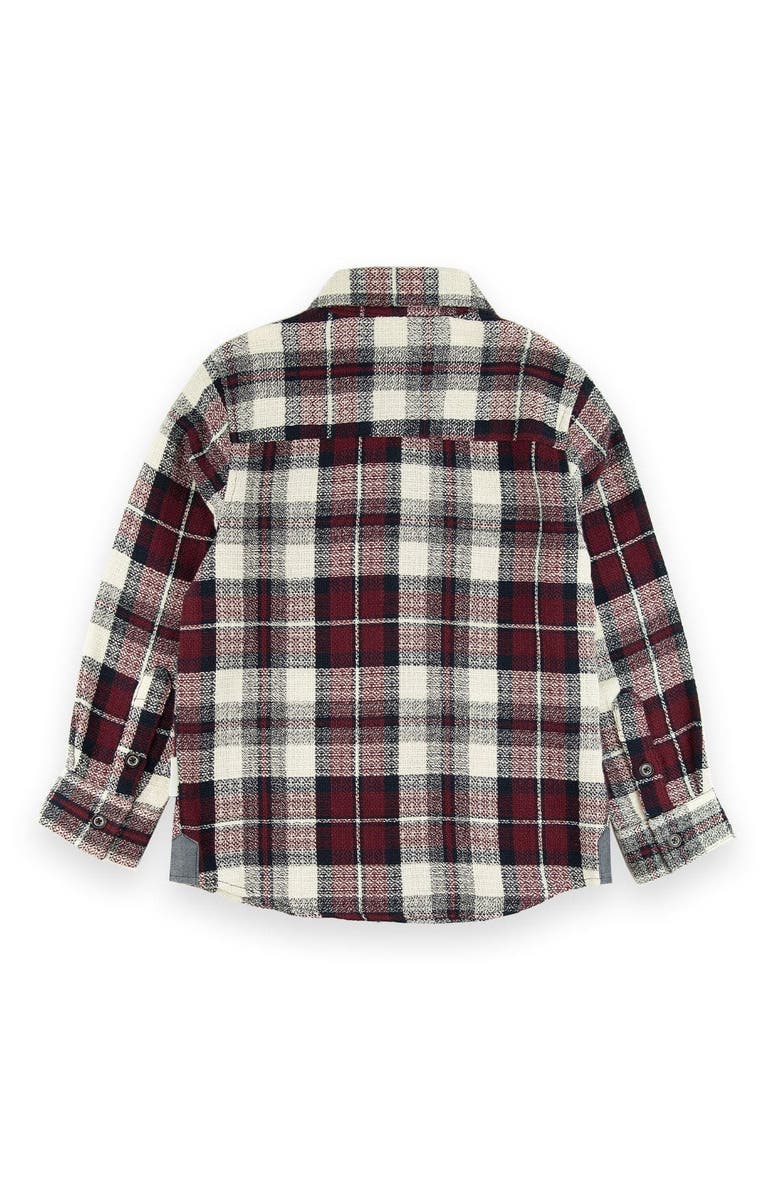 Sovereign Code Redwood Button Down Shirt, Alternate, color, Dk Red/ Luke Plaid