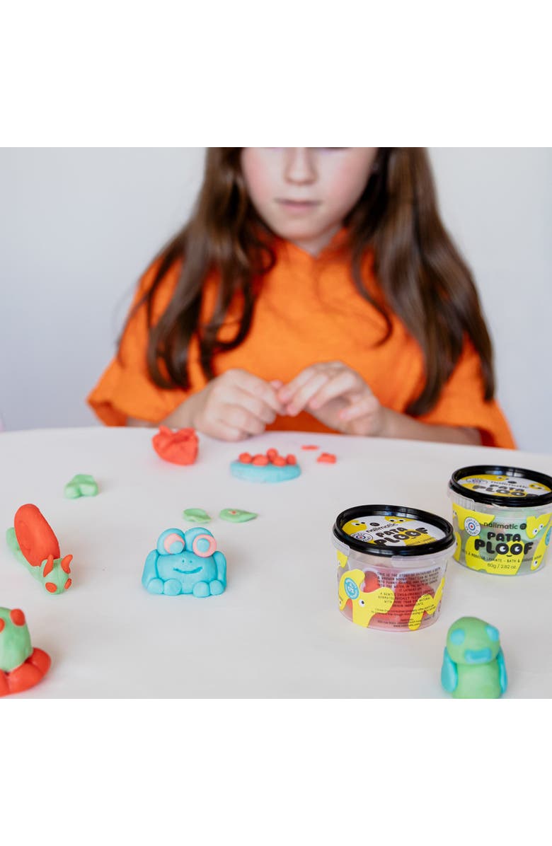 nailmatic Soap Dough Cleansing & Modeling Clay Pataploof, Alternate, color, Valiant Green