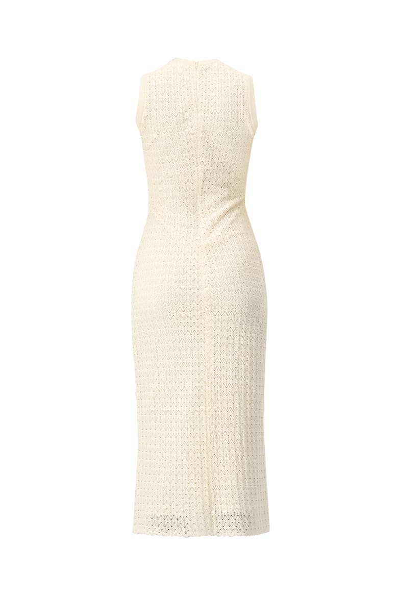 Sleeveless Knit Long Dress, Alternate, color, Natural