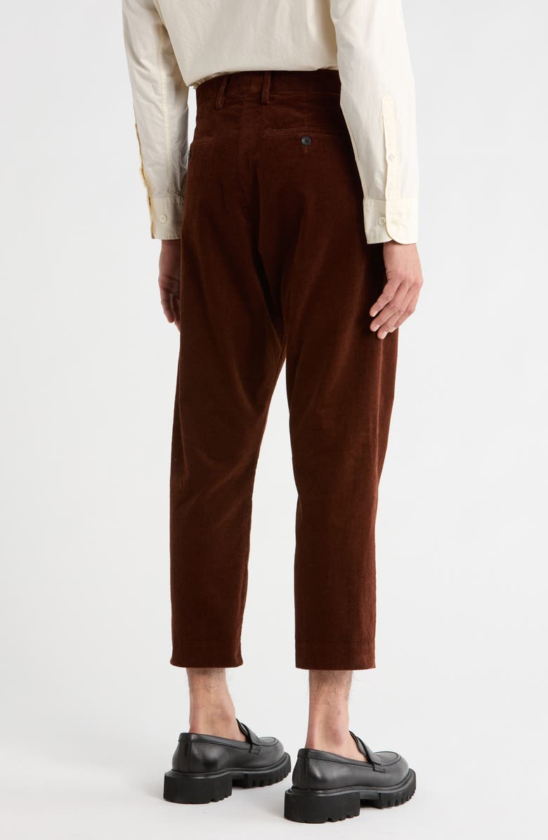 NN07 Bill 1726 Crop Corduroy Pants, Alternate, color, Mahogany