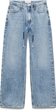 rag & bone Phoebe Wide Leg Drawstring Jeans