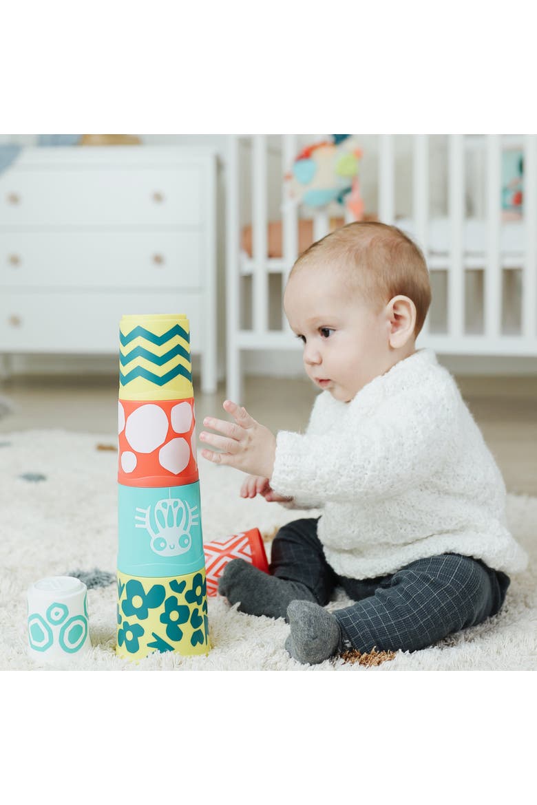Feel To Learn Stacking Cups, Alternate, color, Multi