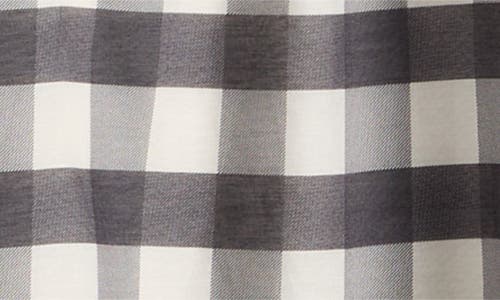 MADEWELL MADEWELL GINGHAM BUBBLE SLEEVE TOP