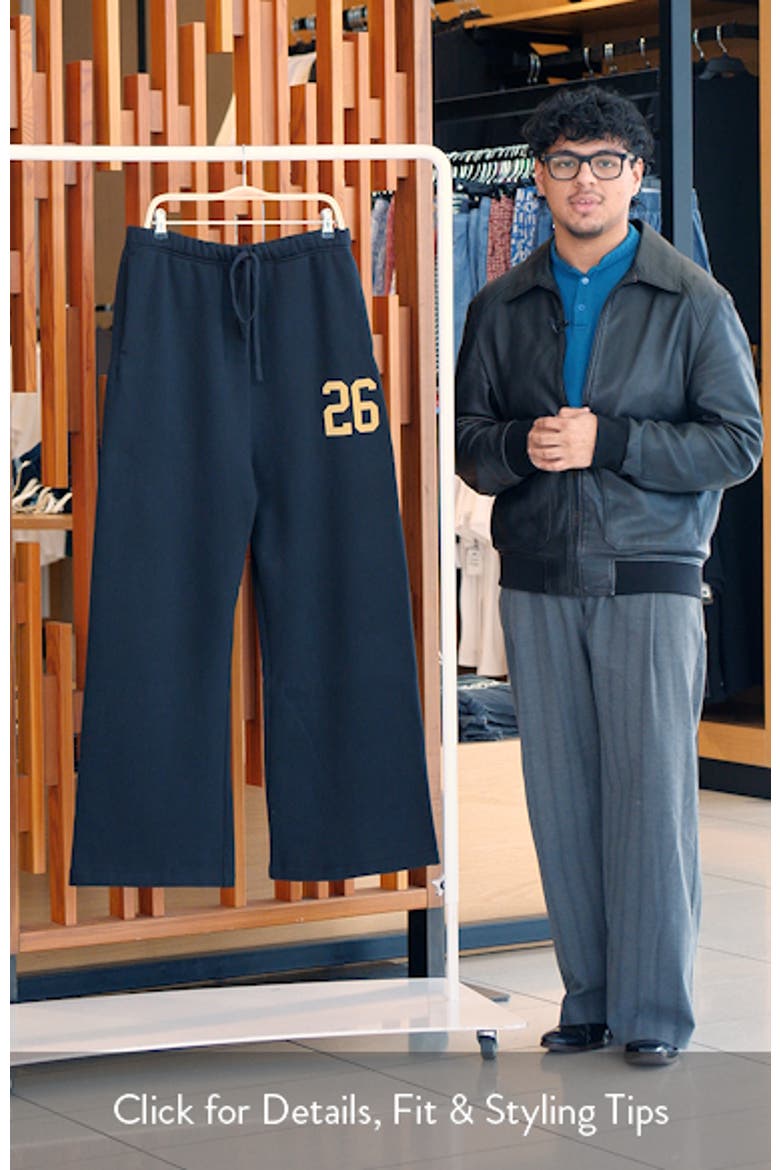 Lounge Core Fleece Wide Leg Sweatpants video
