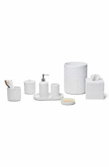 ROSELLI TRADING COMPANY Quilted 8-Piece Bath Accessory Set
