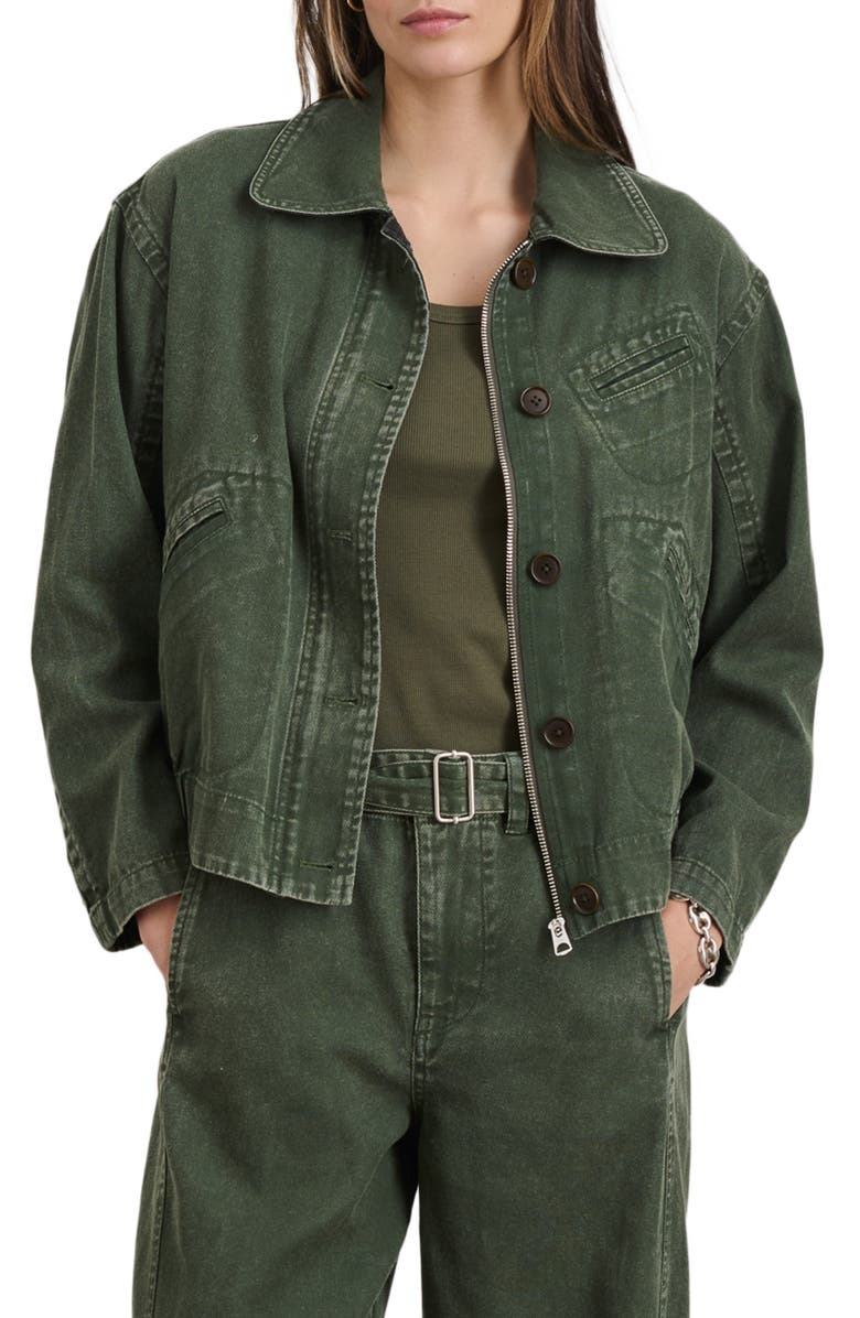 Alex Mill Ninth Street Stretch Cotton Twill Jacket, Main, color,