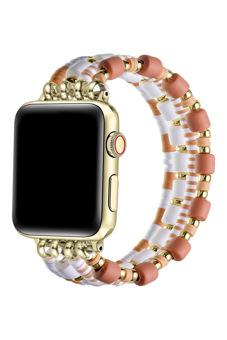 Emily Apple Watch® Bracelet Watchband, Alternate, color, NEUTRAL