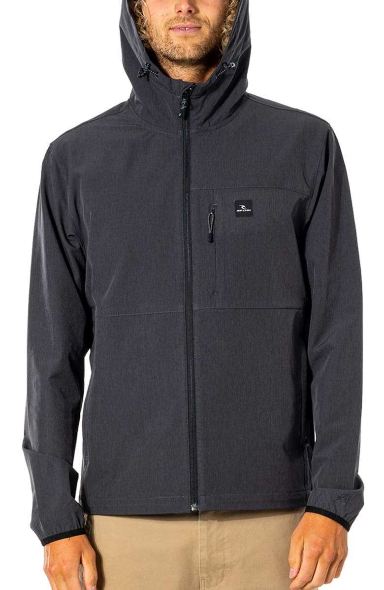 Rip Curl Elite Anti Series Water Repellent Hooded Jacket, Main, color, 