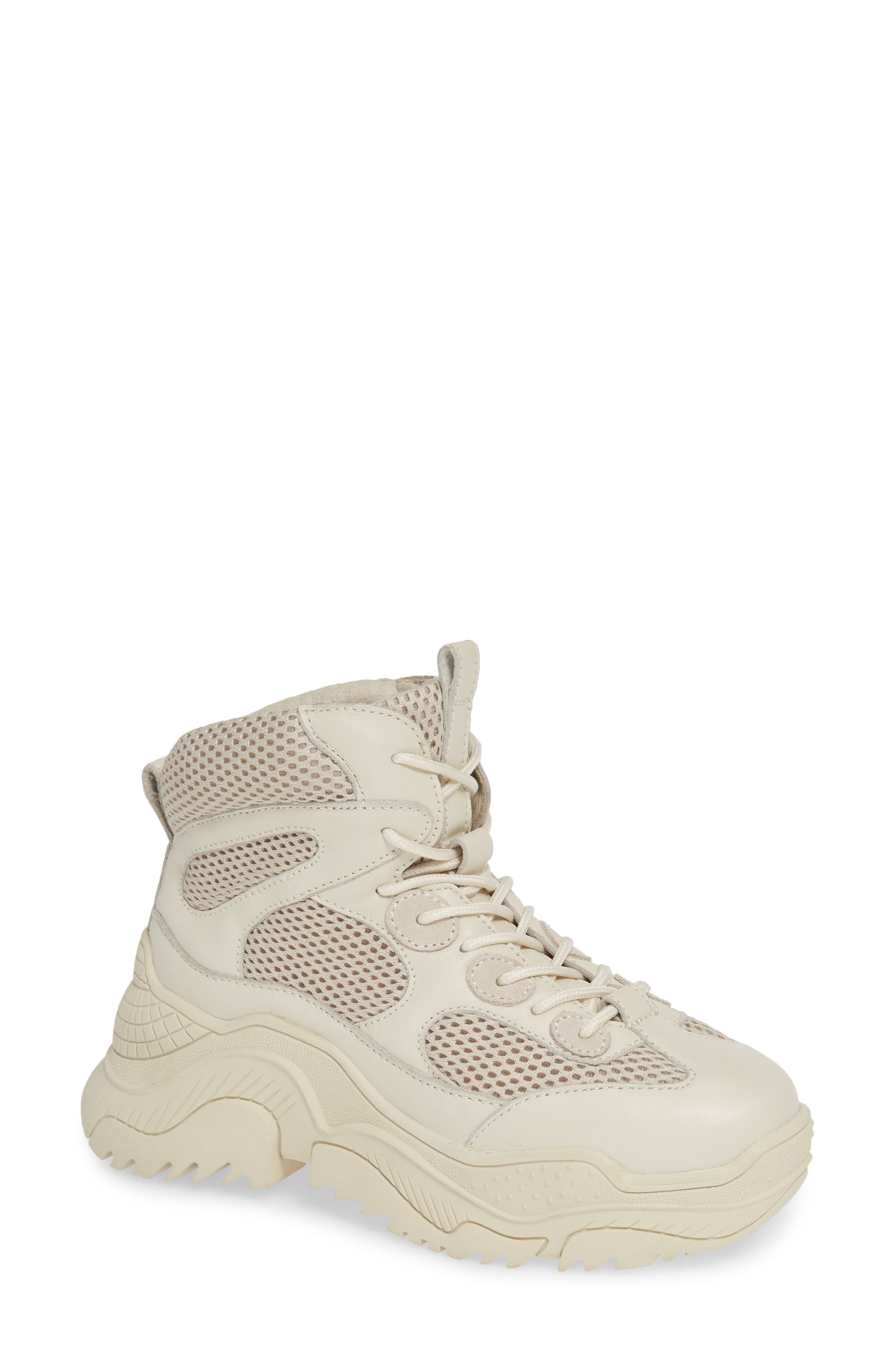 Pyro Wedge Sneaker Boot, Main, color, OFF WHITE COMBO