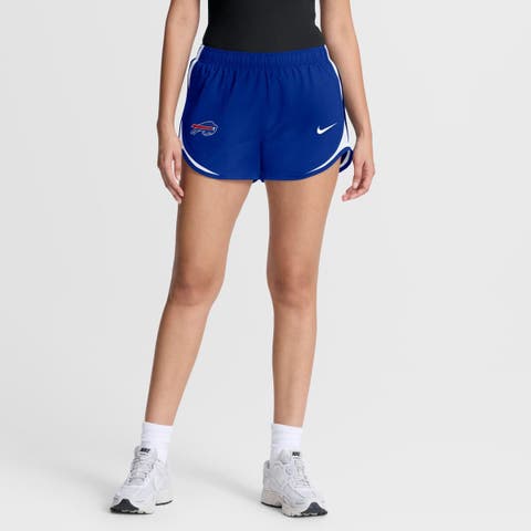 Women's Nike Royal Buffalo Bills Tempo Mid-Rise Dri-FIT Shorts