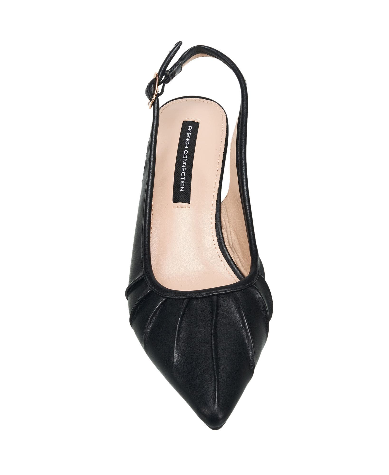 Ruched Kitten Heel, Alternate, color, Black