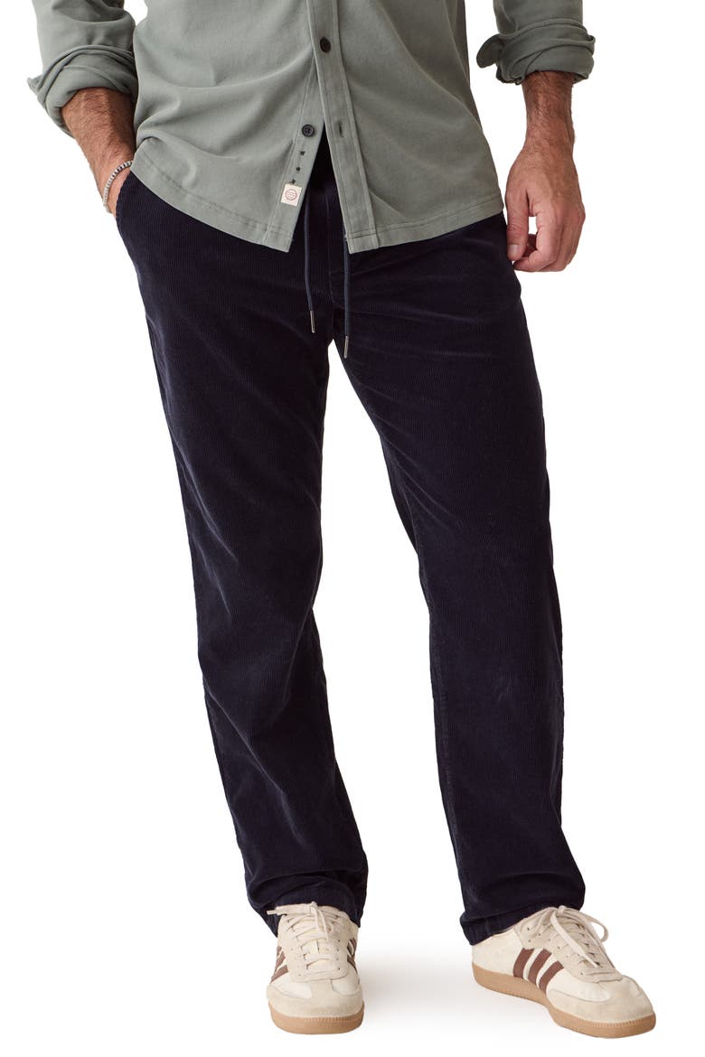 Saturday Relaxed Fit Corduroy Pants, Main, color, FADED NAVY