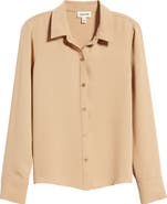 Open Edit Slim Fit Button-Up Shirt