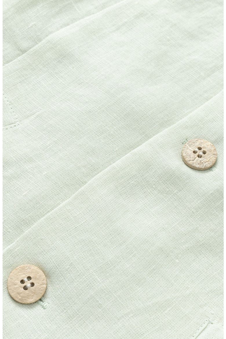 Hemp Tailored Vest, Alternate, color, Light Mint