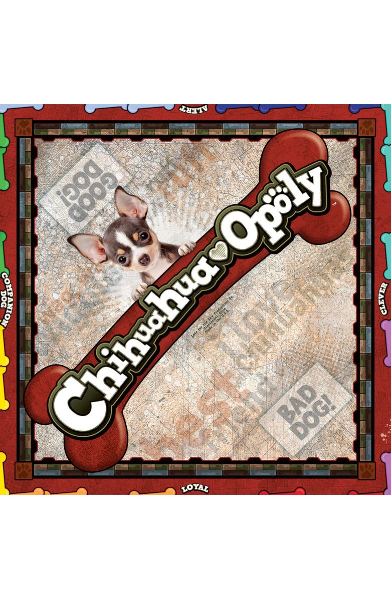 Late for the Sky Chihuahuaopoly Monopoly Board Game, Alternate, color, Multicolored