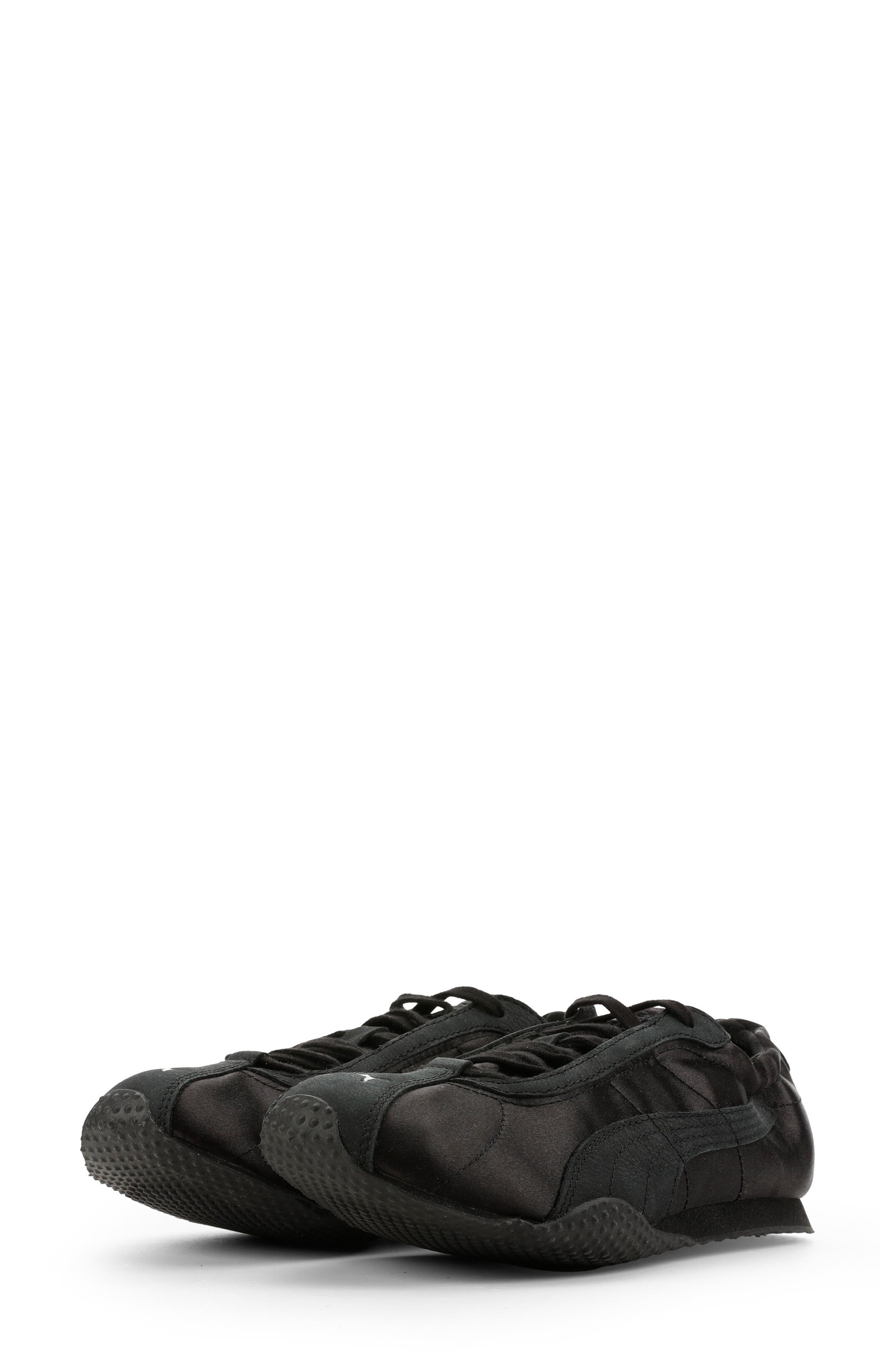 H-Street Etoile Leather Sneaker, Alternate, color, PUMA BLACK/ PUMA BLACK