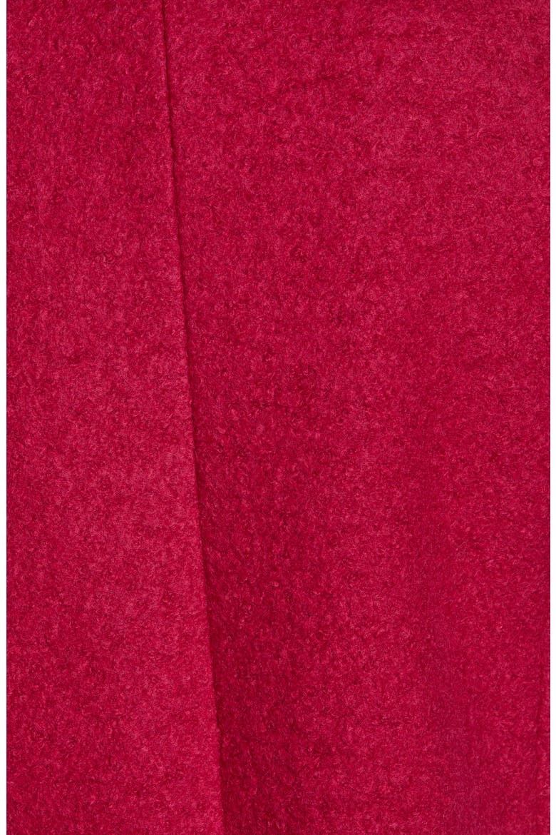 wool blend coat, Alternate, color, POKEBERRY