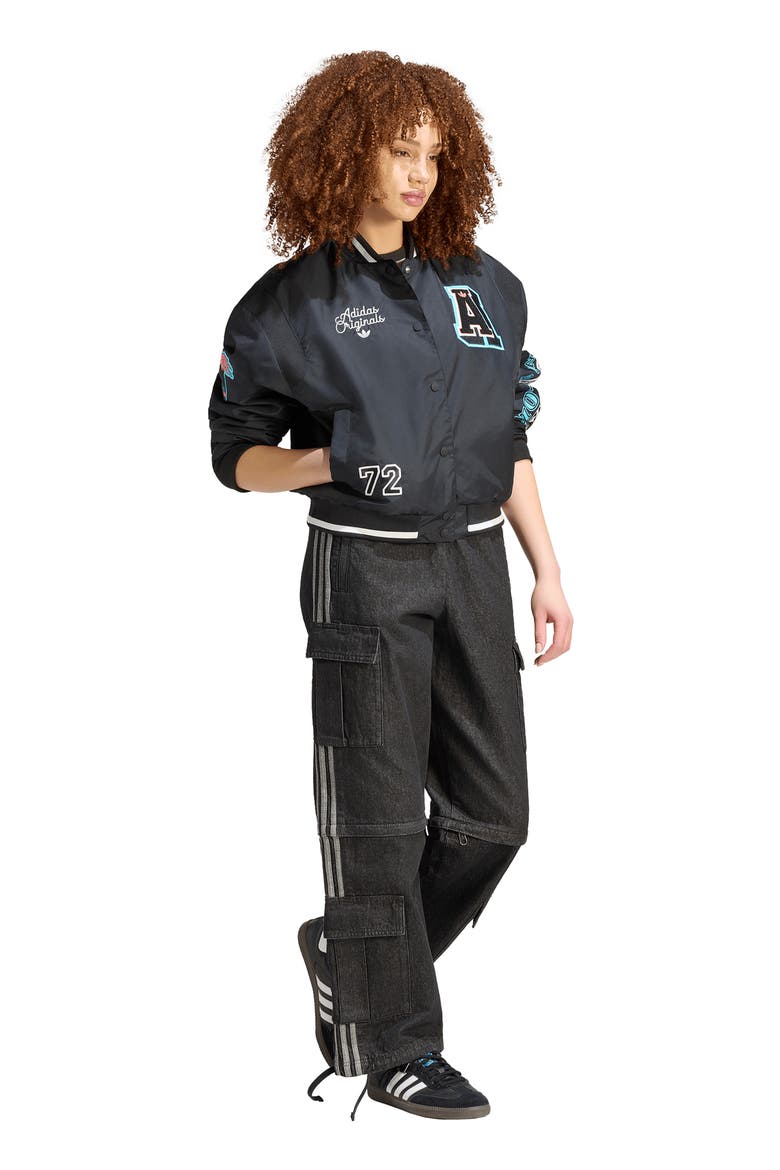 Badges Jacket, Alternate, color, BLACK