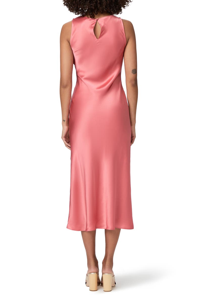 PAIGE Aurem Cutout Silk Dress, Alternate, color, 
