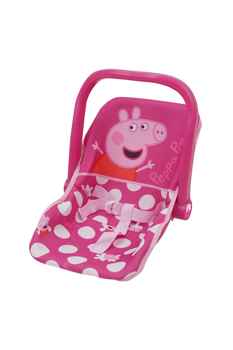 Baby Doll Car Seat Dolls Up To 18", Main, color, Pink