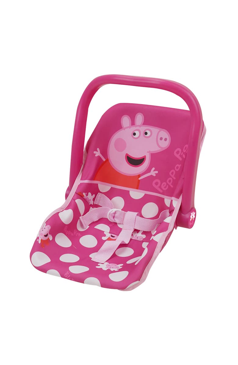 Peppa Pig Baby Doll Car Seat Dolls Up To 18", Main, color, 