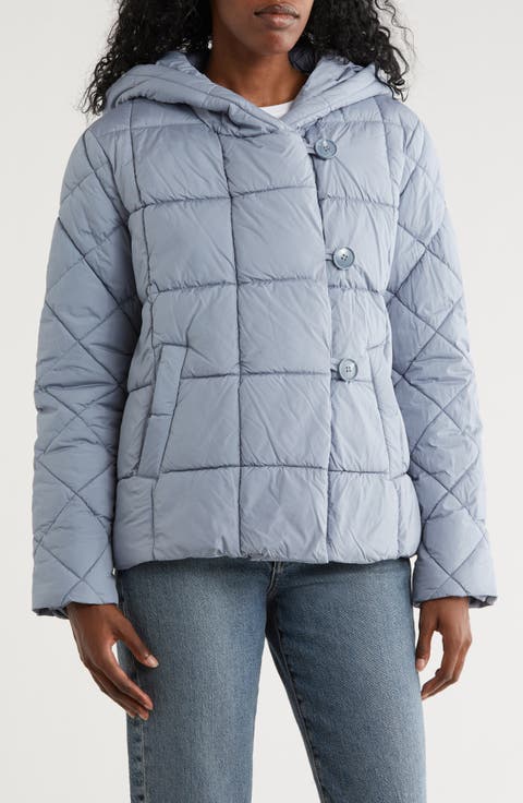Hooded Recycled Polyester Puffer Jacket