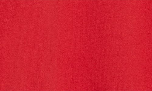 Sporty And Rich Sporty & Rich Varsity Crest Crewneck Graphic Sweatshirt In Medium Red